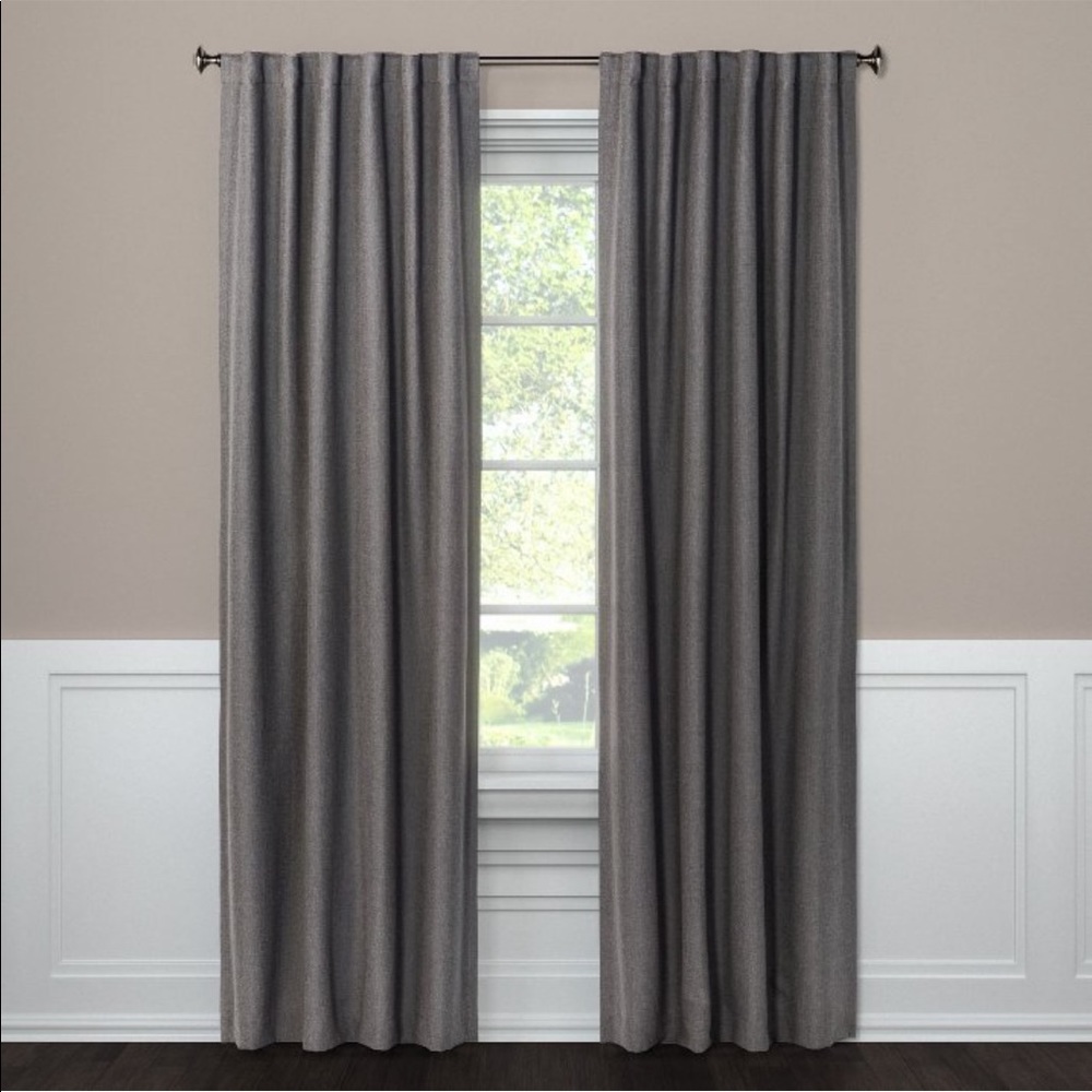 84” x 50” Aruba Linen Blackout Curtain Panel